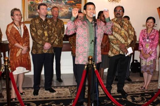 Встреча друзей Президента Индонезии