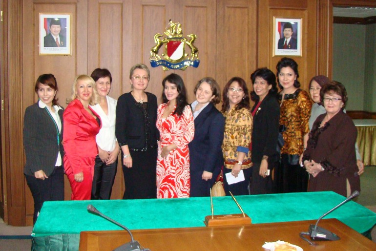Встреча с представителями IWAPI (Ассоциацией деловых женщин Индонезии
